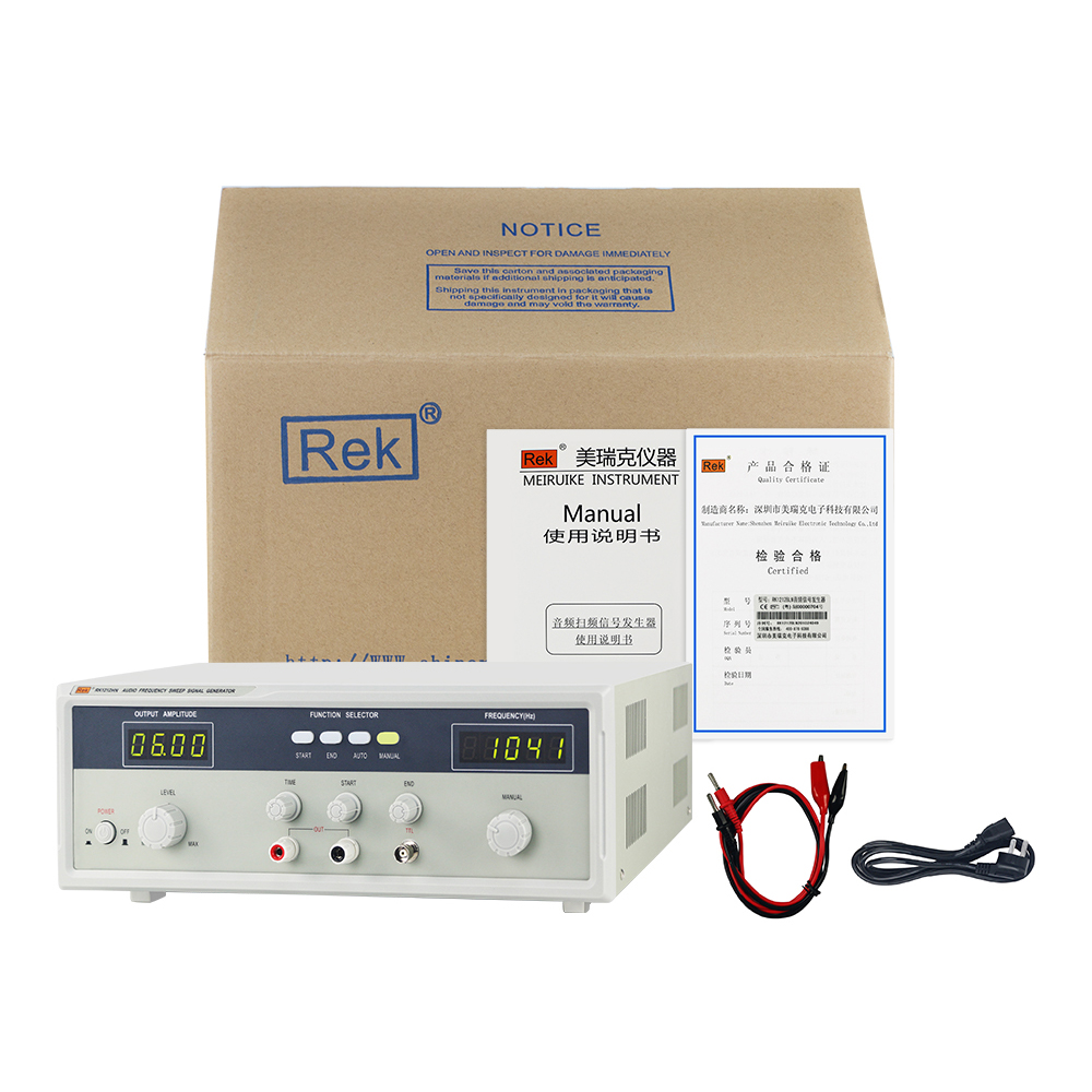 RK1212BLN/RK1212DN/RK1212EN/RK1212GN音頻信號發生器