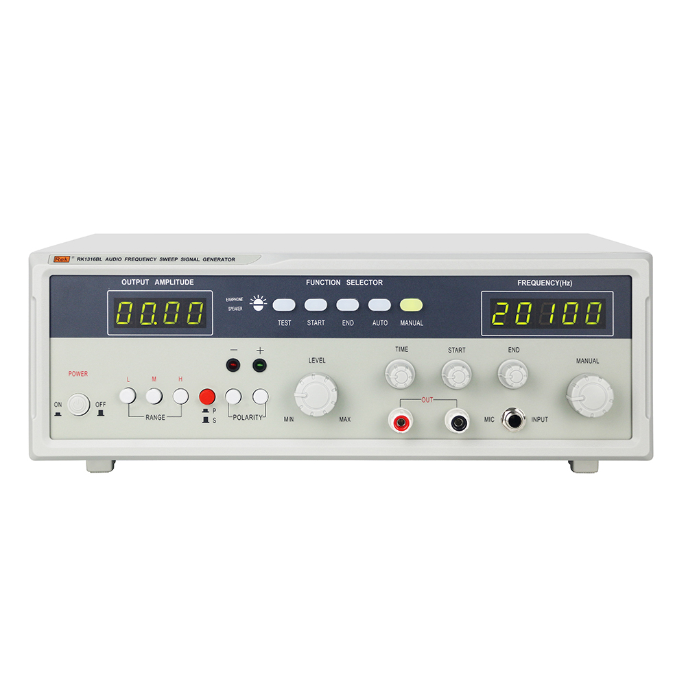 RK1316BL/RK1316D/RK1316E/RK1316G音頻信號發生器
